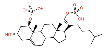 Cholest-5-en-1b,3a,21-triol 3,21-disulfate